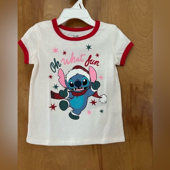 🌵3/$15 Disney Stitch Christmas short sleeve shirt (see description) - Picture 1 of 4